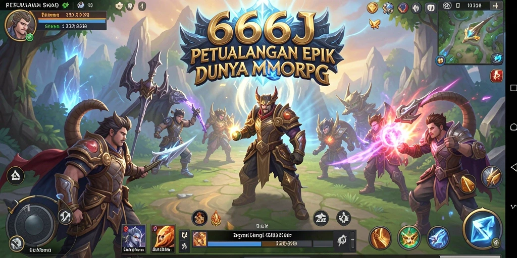 Gameplay seru dan grafis luar biasa dari 666J.