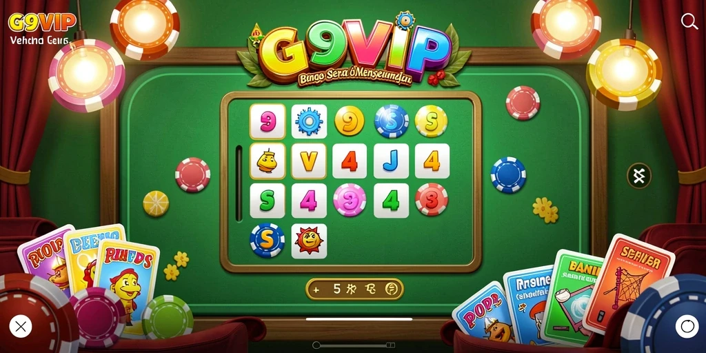 Tampilan gameplay G9VIP yang menarik dan interaktif.