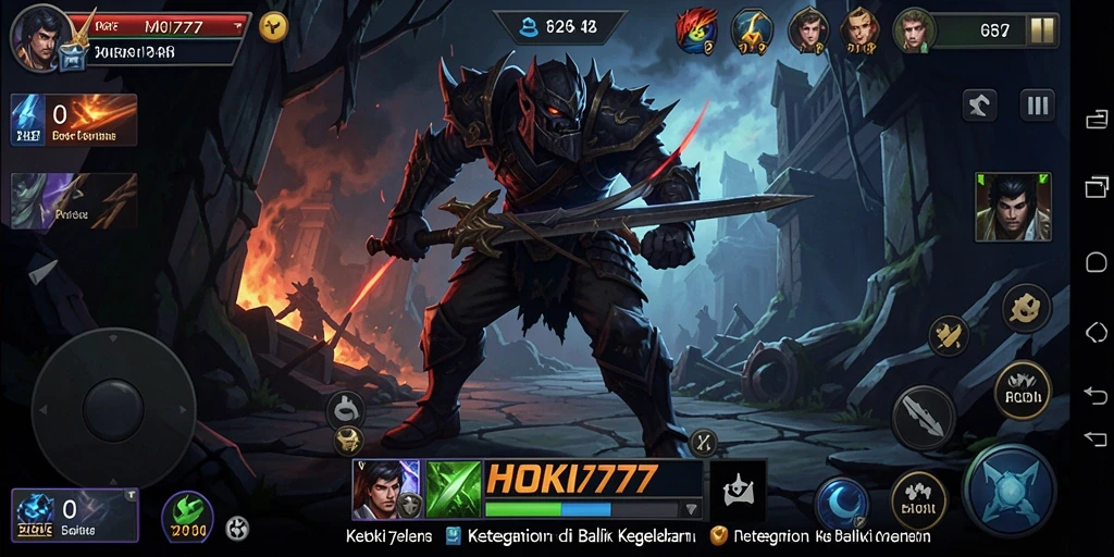 Tampilan gameplay HOKI777 yang menegangkan dan menyeramkan.