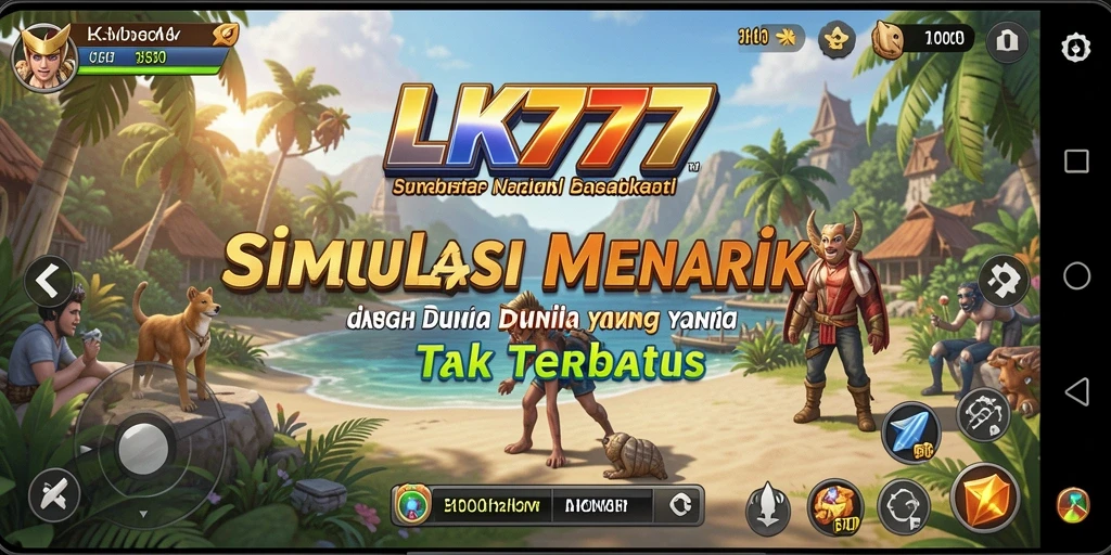 Tampilan menarik dari gameplay LK777 dalam dunia simulasi yang dinamis.