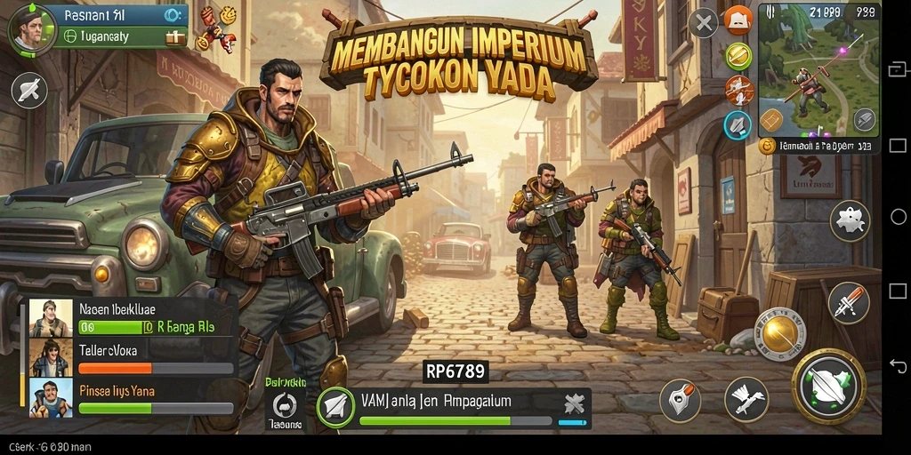 Tampilan gameplay Tycoon yang menarik dan seru di RP6789.
