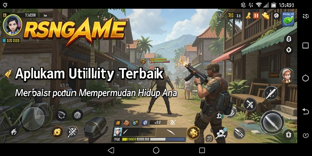 Tampilan antarmuka RSNGAME yang intuitif dan mudah digunakan.