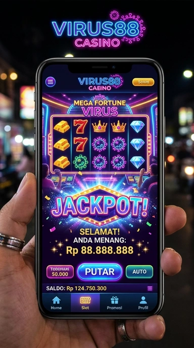 Tampilan antarmuka pengguna aplikasi virus88 yang bersih dan sederhana.